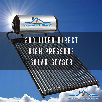 200 Liter Direct Thermosyphon Solar Geyser