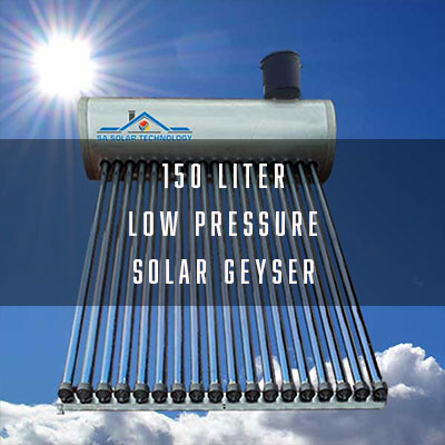 SA Solar 150 Liter Low Pressure Solar Geyser